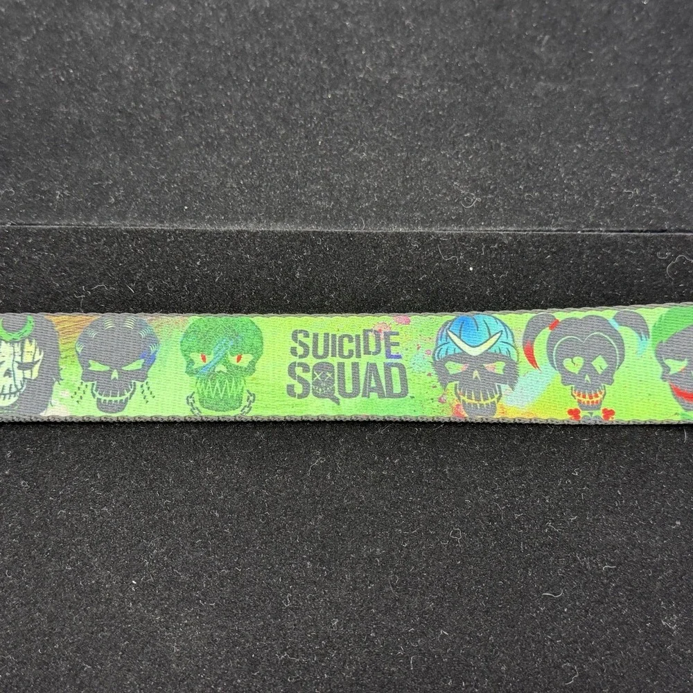 Buckle-Down Suicide Squad Adjustable Web Belt One Size Loot Crate Bottle Opener